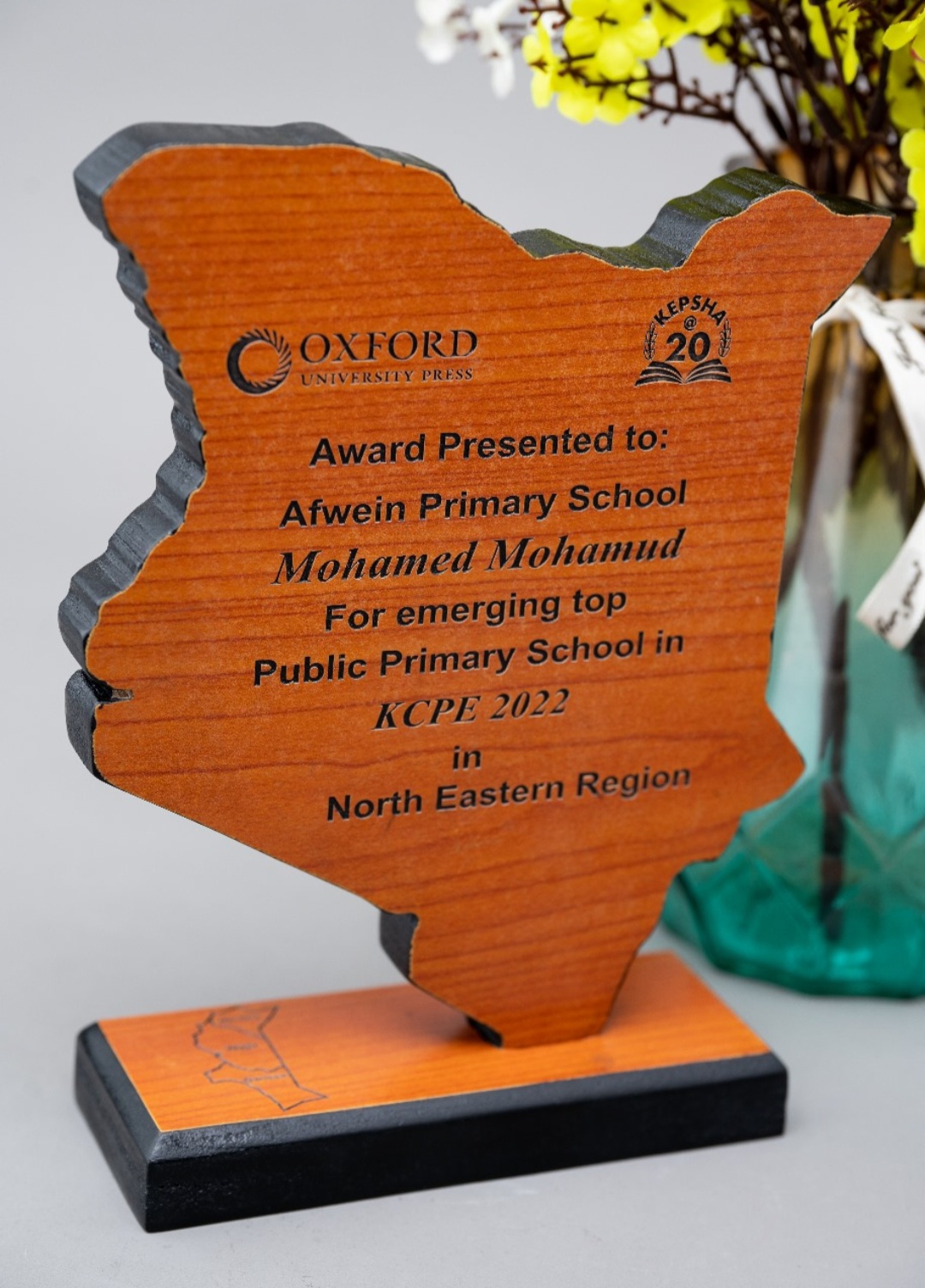 Custom Made Wooden award
